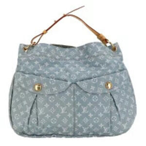 LOUIS VUITTON Daily Blue Clair Monogram Denim B